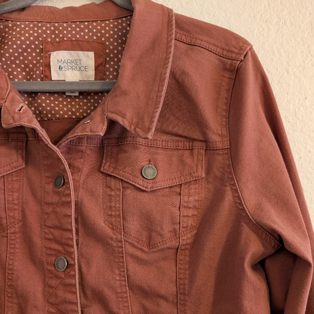 Pink Denim Jacket - Picture 2 of 4